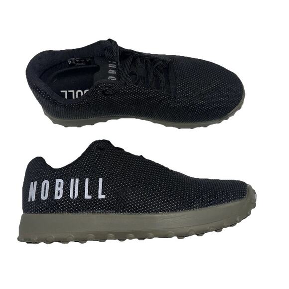NOBULL Shoes - NOBULL Shoes Low Womens 7.5 Mens 6 Black SF Turf Trainer Low Sneakers GUC